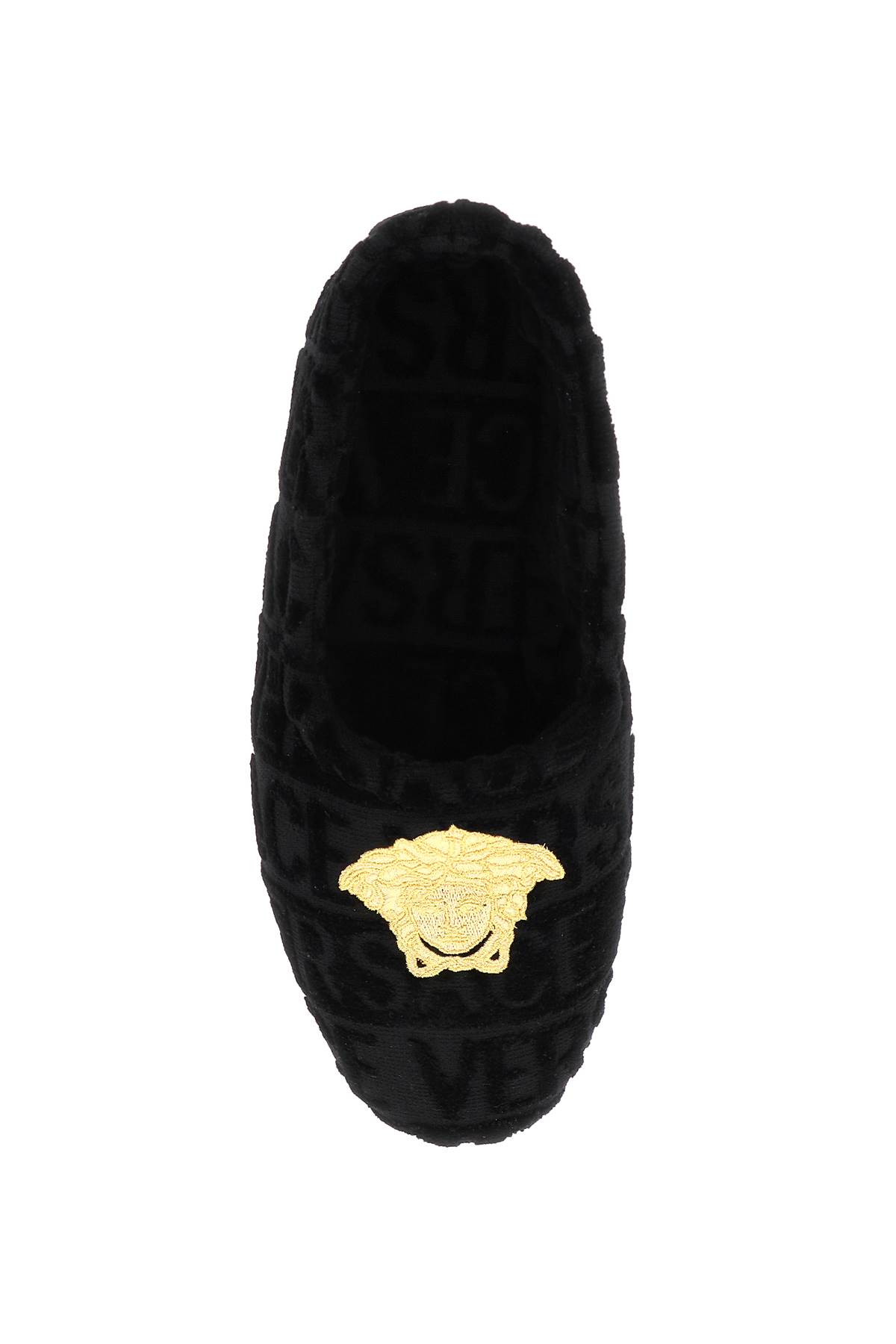 Medusa Slipper In Black hover