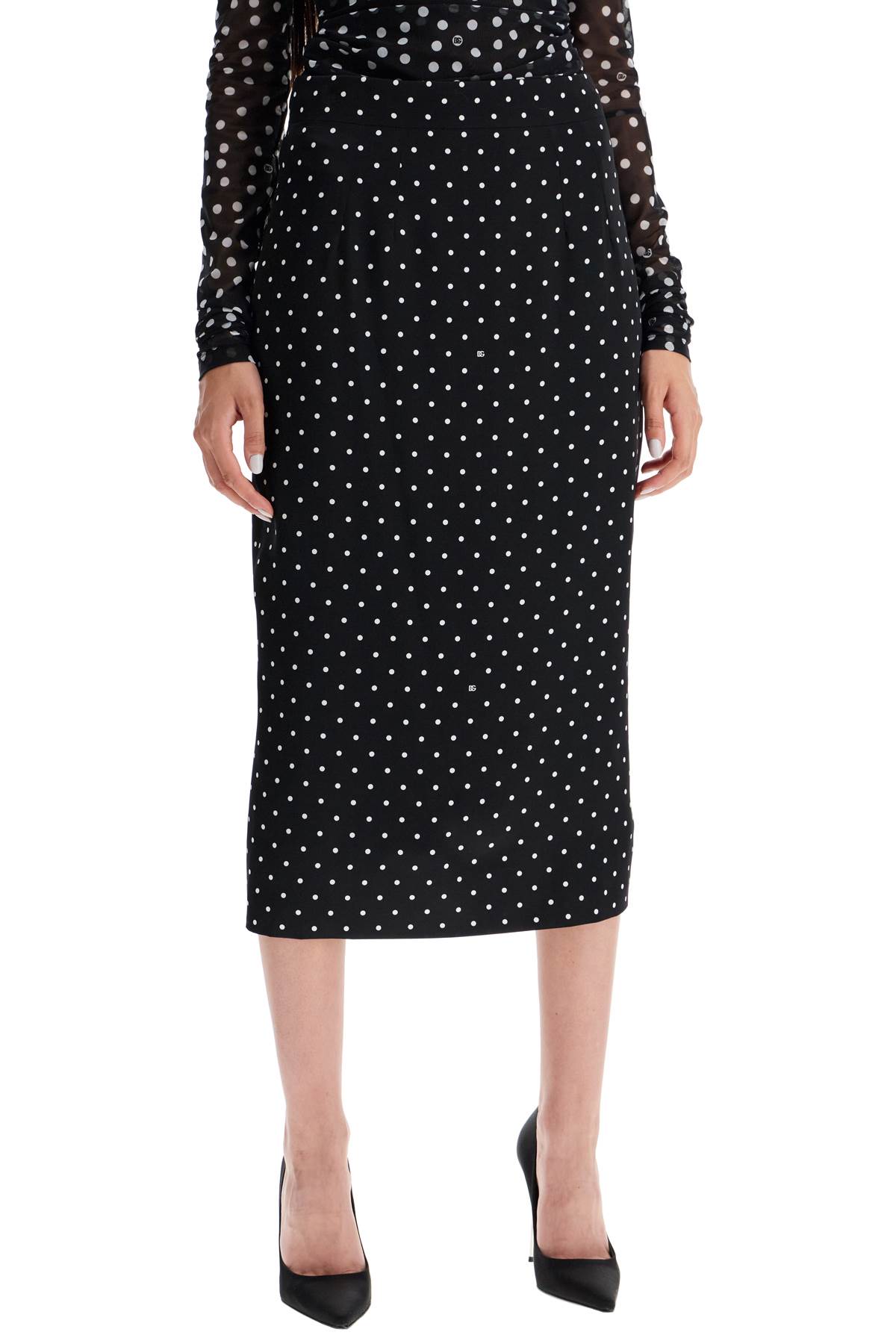 stretch charmeuse pencil skirt hover