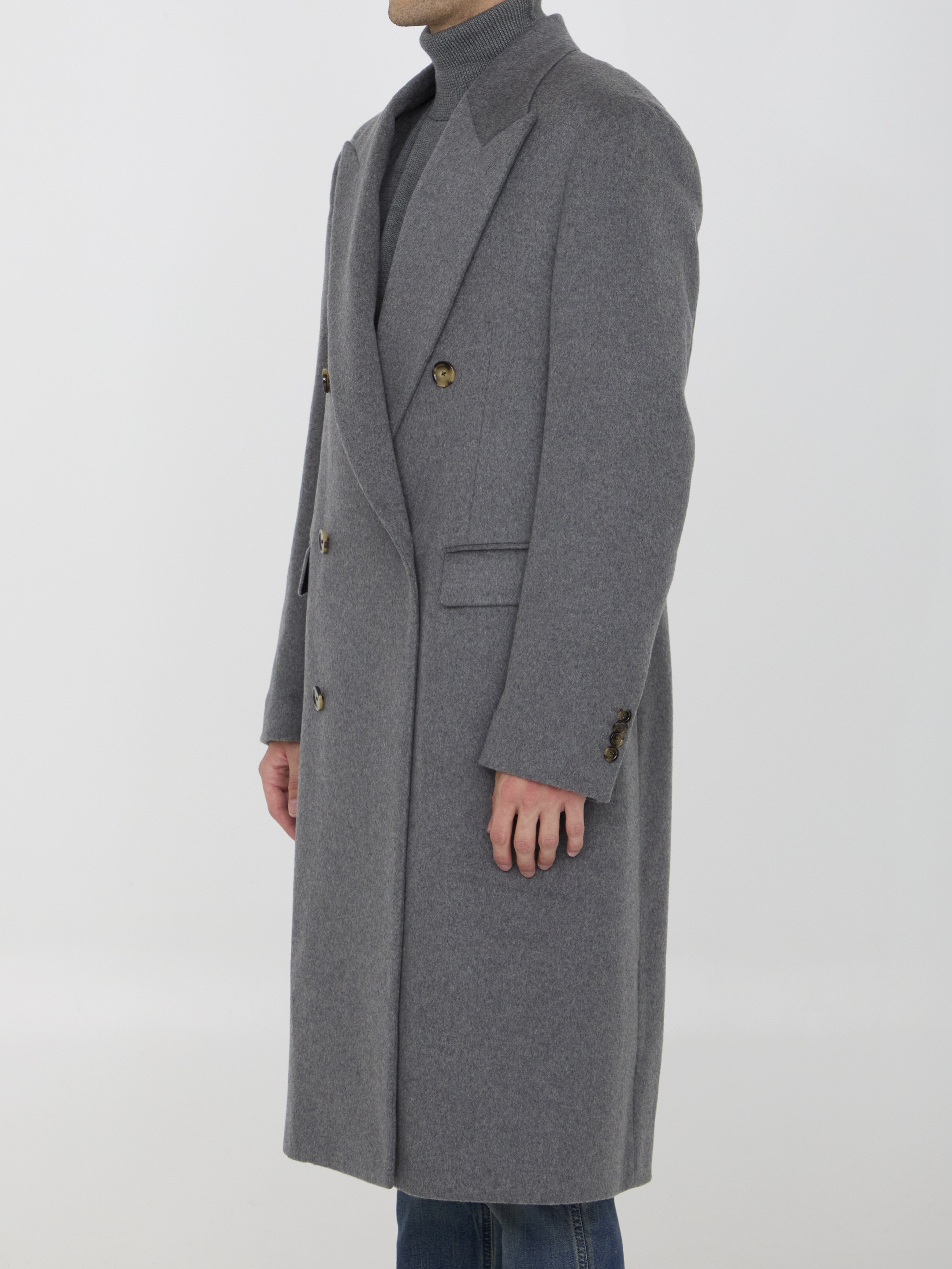 Coat cashmere hover