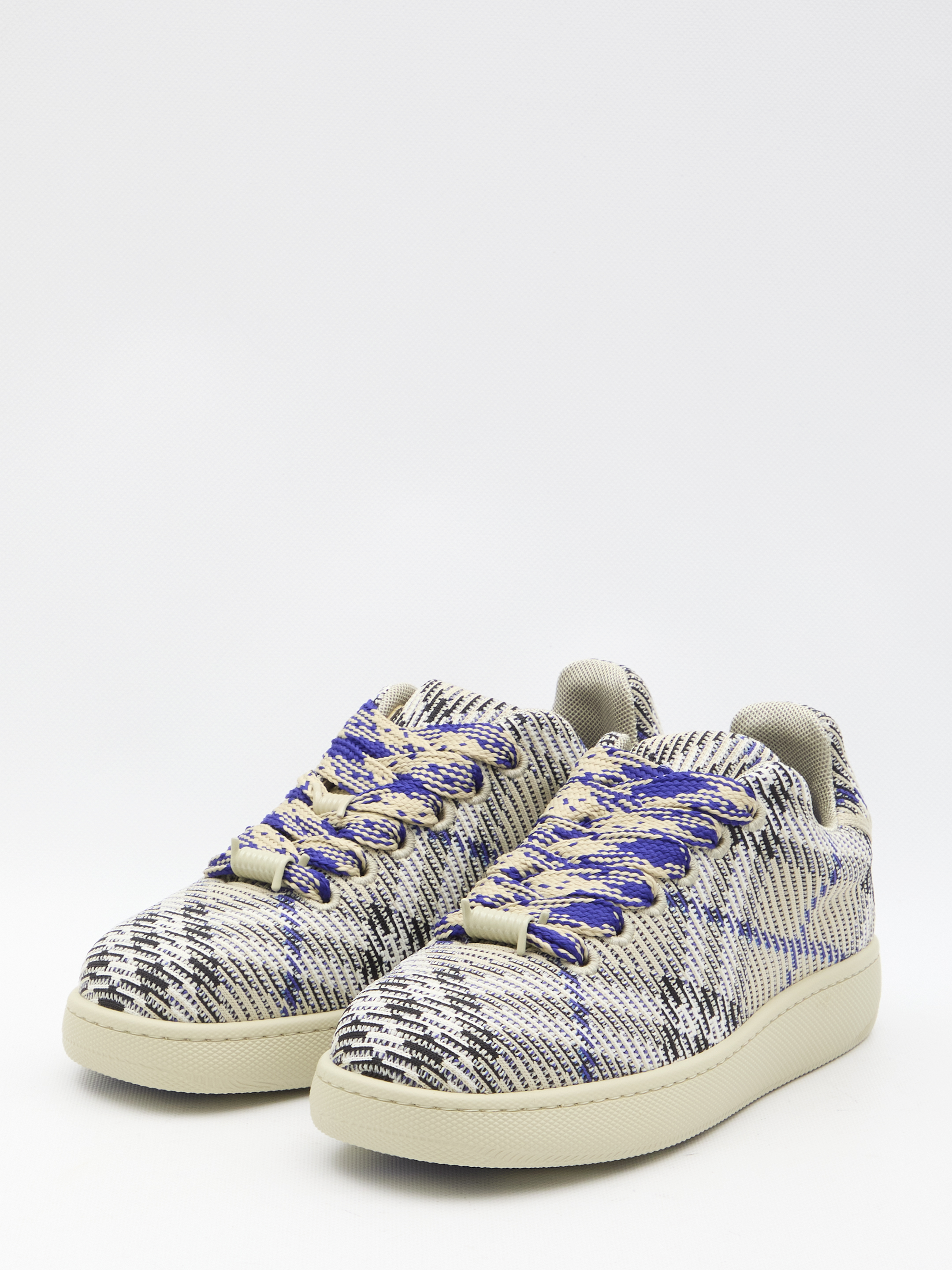 Check Knit Box sneakers hover