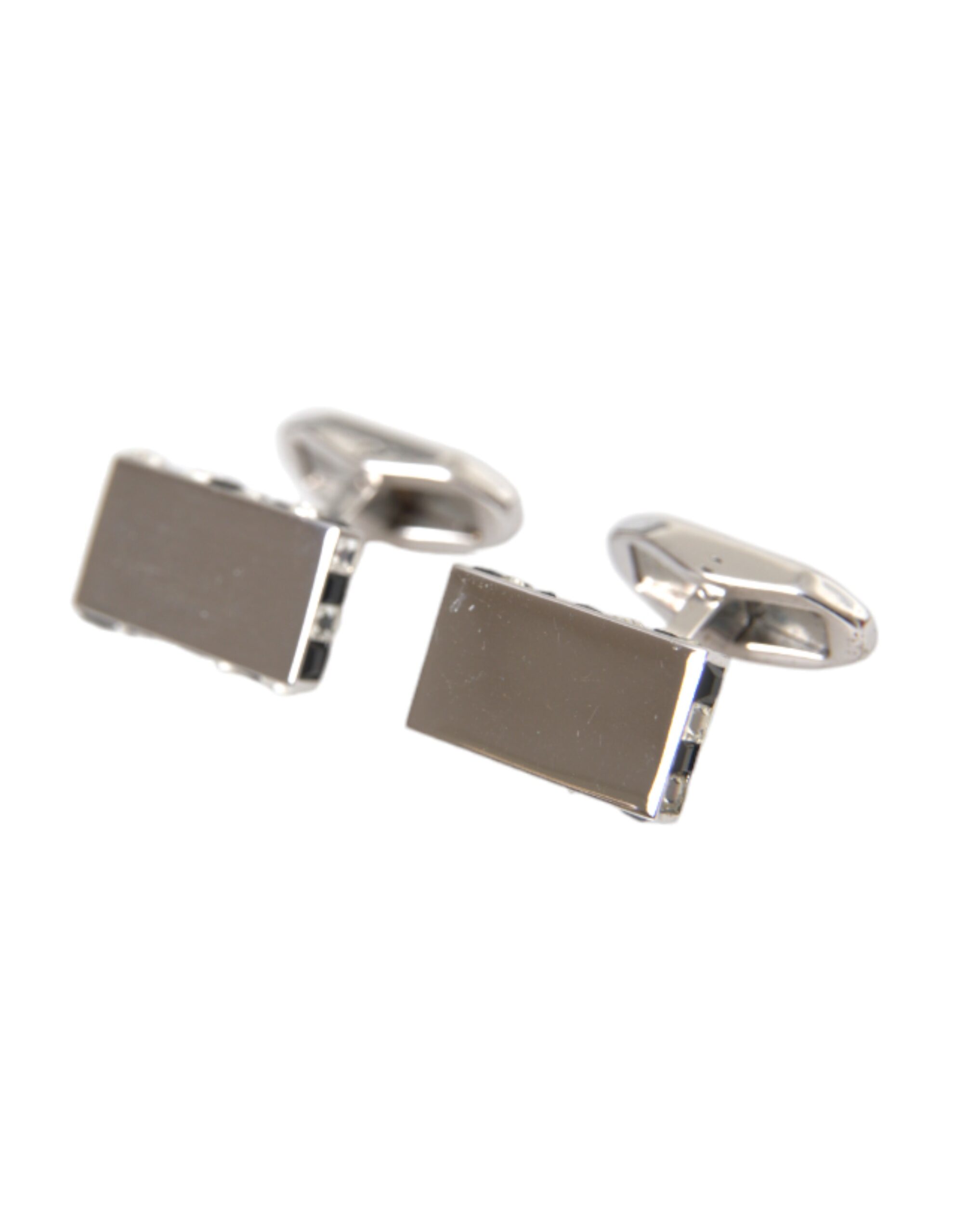 Silver Plated Metal Brass Pin Men Cufflinks hover
