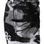 Multicolor Camouflage DG Logo Beachwear Shorts Swimwear hover