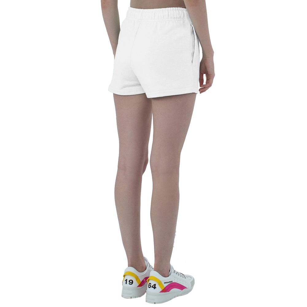 White Cotton Short hover