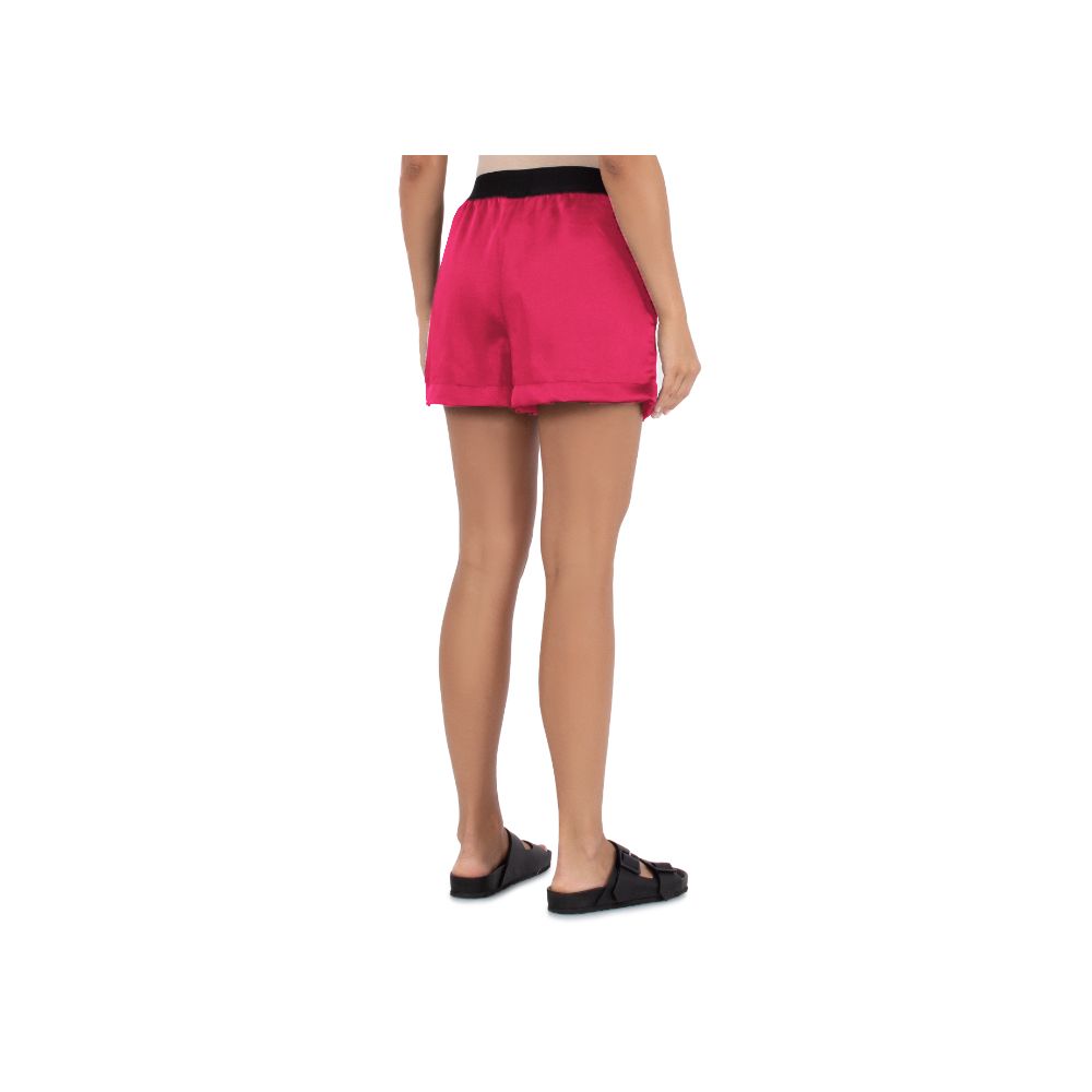 Fuchsia Polyester Short hover