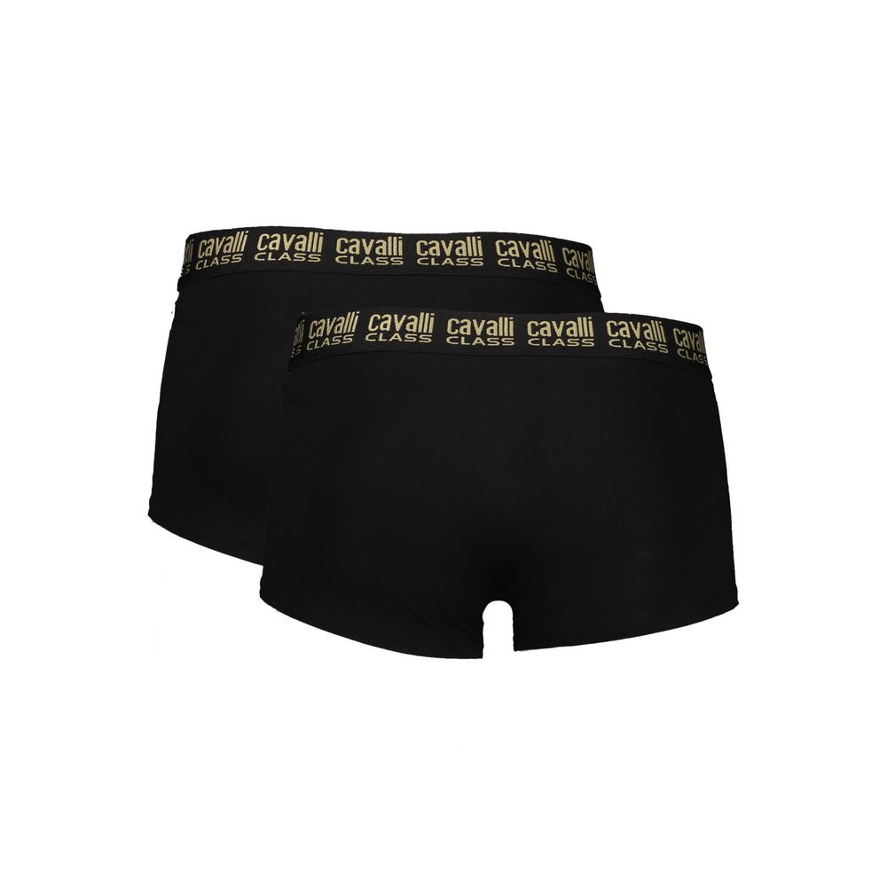 Black Cotton Men Boxer hover