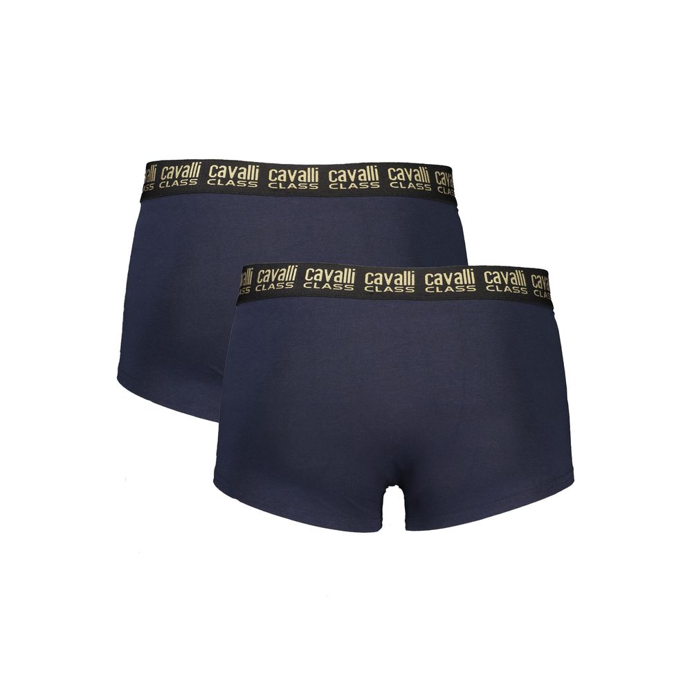 Blue Cotton Men Boxer hover