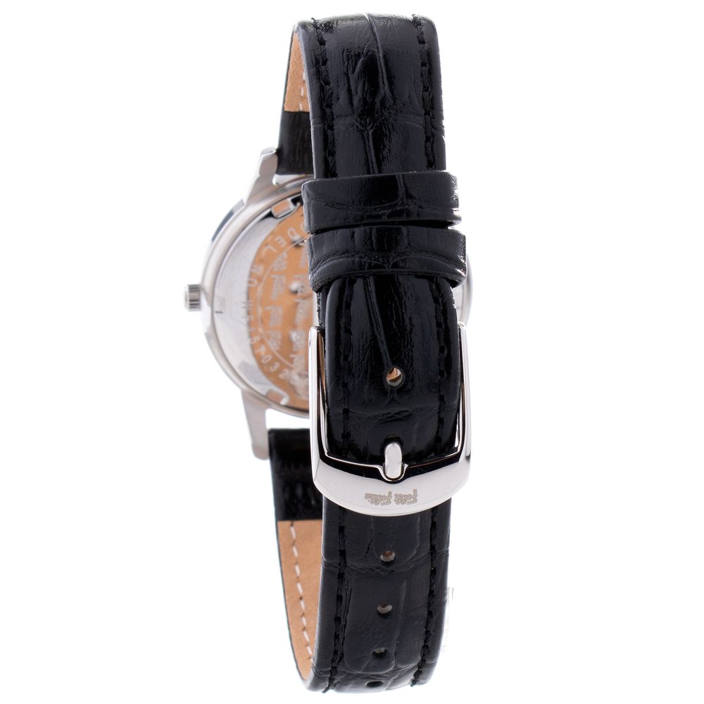 Black Leather Dress Watch hover
