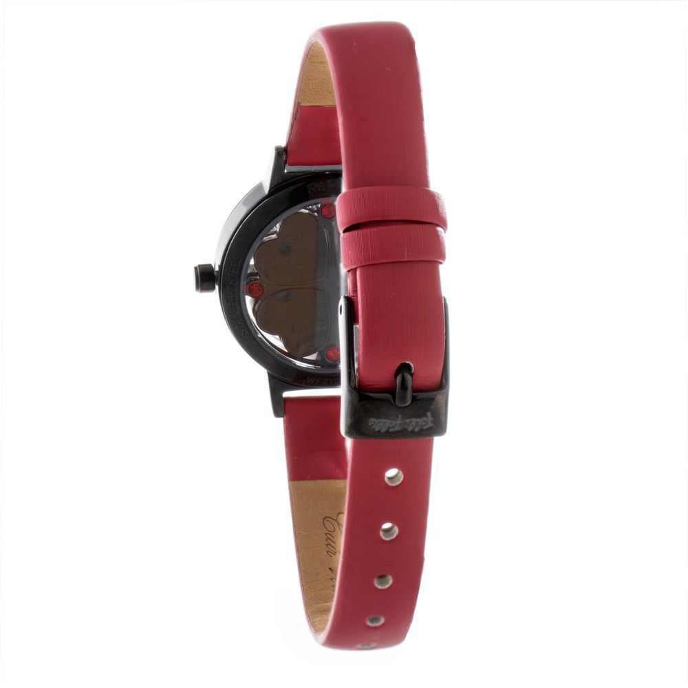 Red Leather Dress Watch hover
