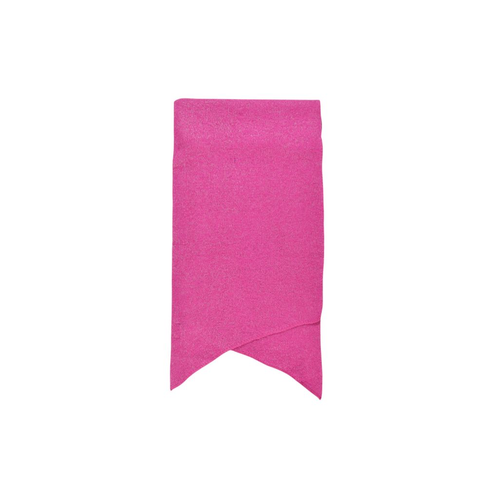 Pink Recycled Polyester Scarf hover