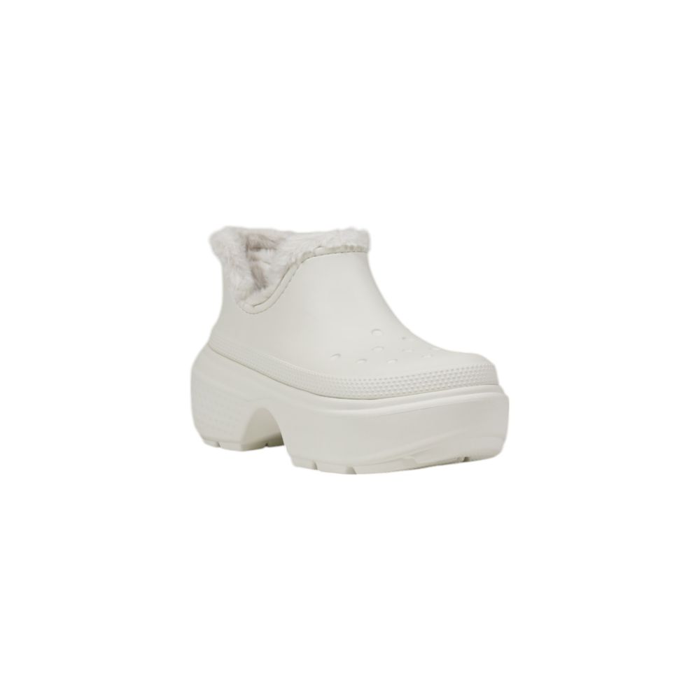 White Croslite Ankle Boots hover