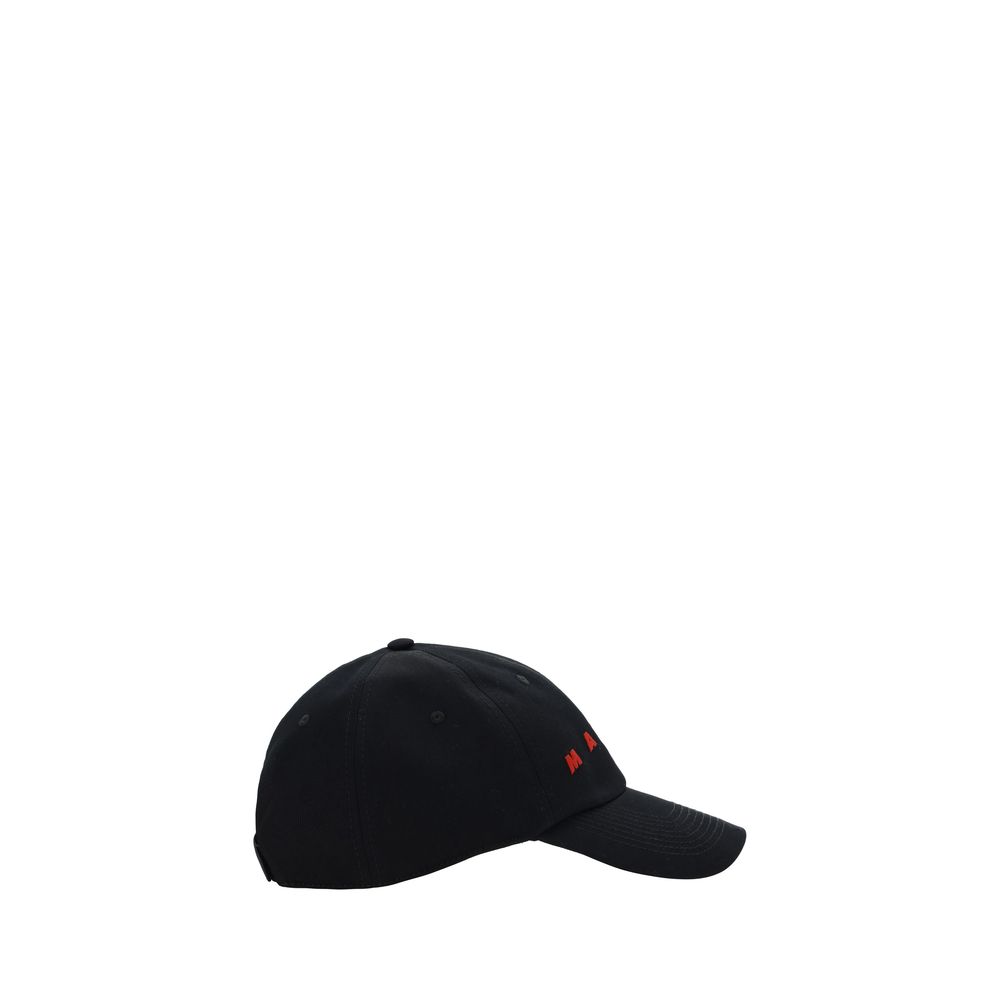 Black Cotton Cap (Baseball Hat) hover