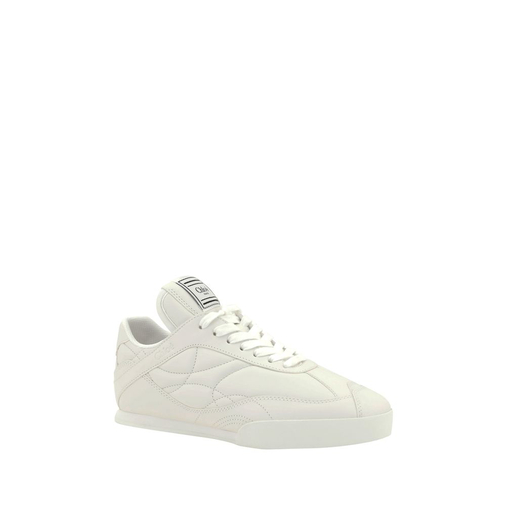 White Calf Leather Bos Taurus Low Top Sneakers hover