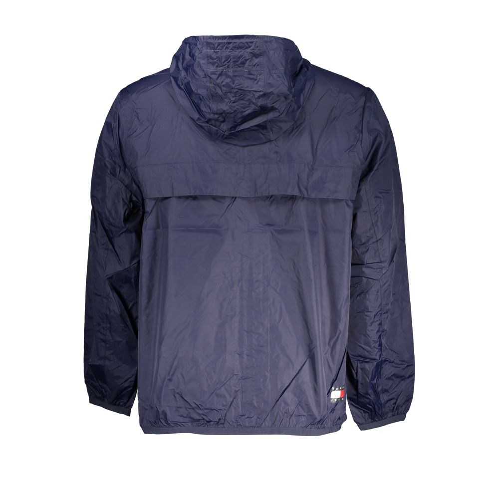Blue Recycled Nylon Men Jacket hover