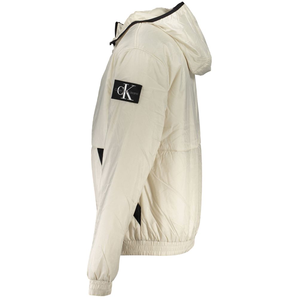 Beige Polyester Men Jacket hover