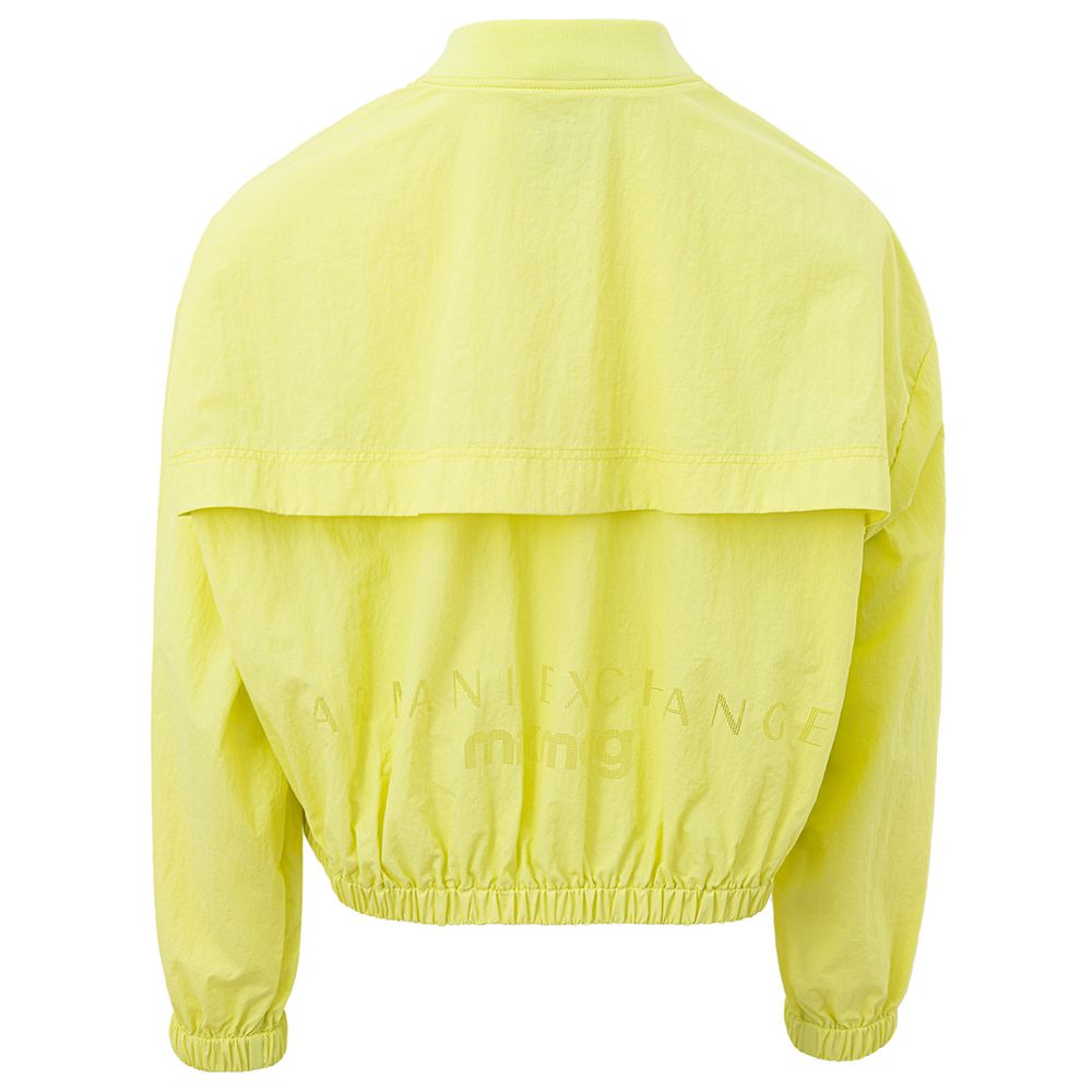 Chic Yellow Polyamide Jacket for Women hover