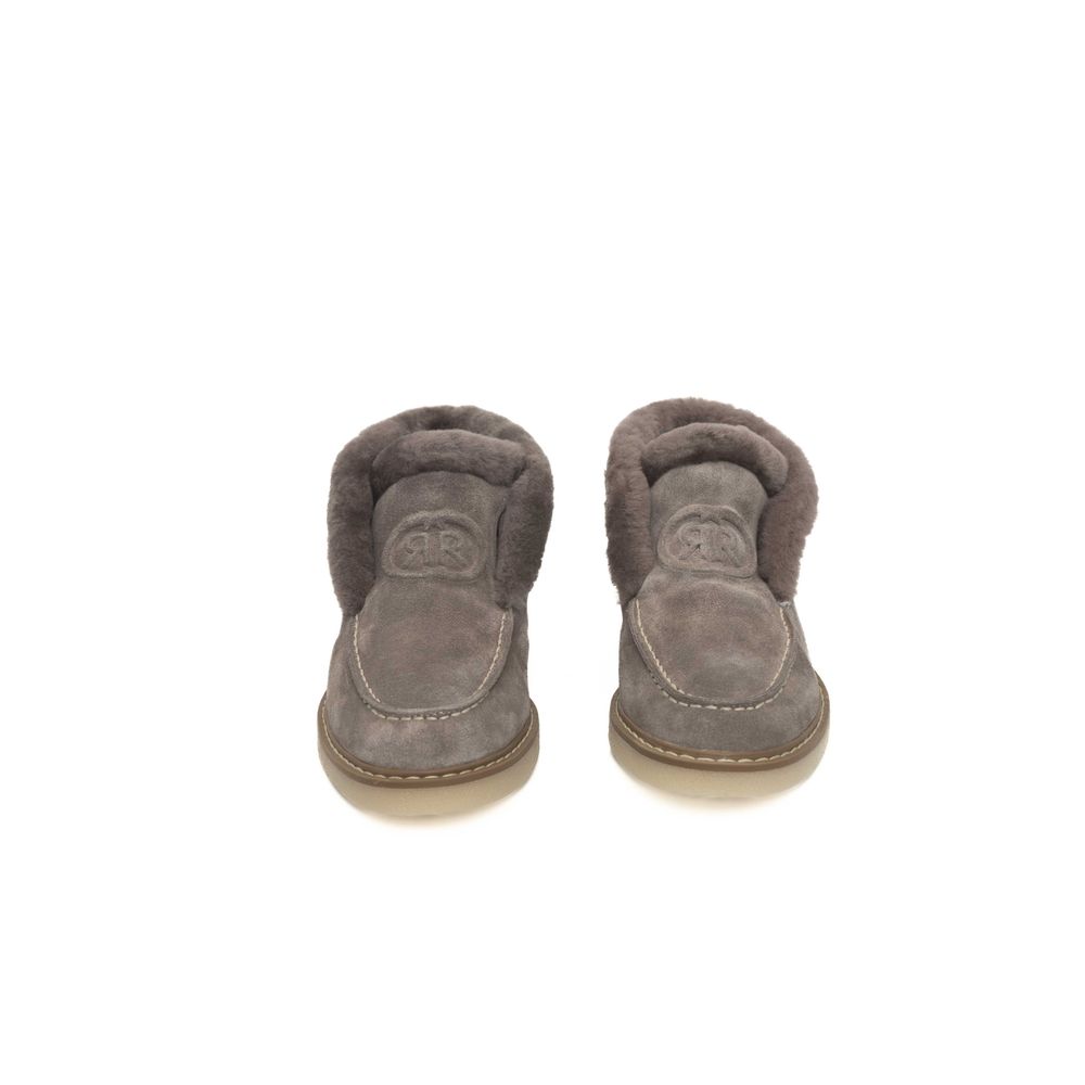 Beige Leather Women Boot hover