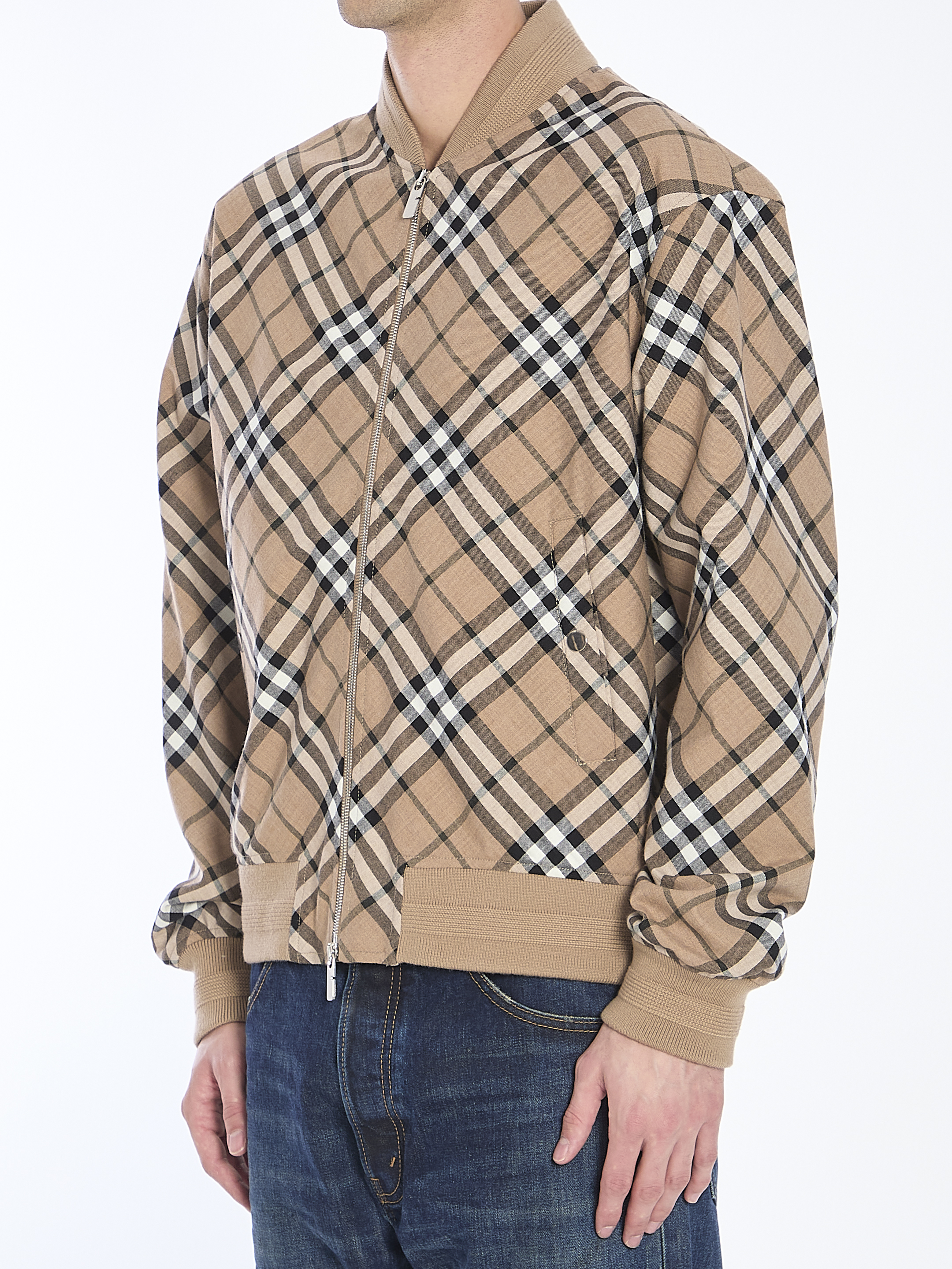 Harrington bomber jacket hover