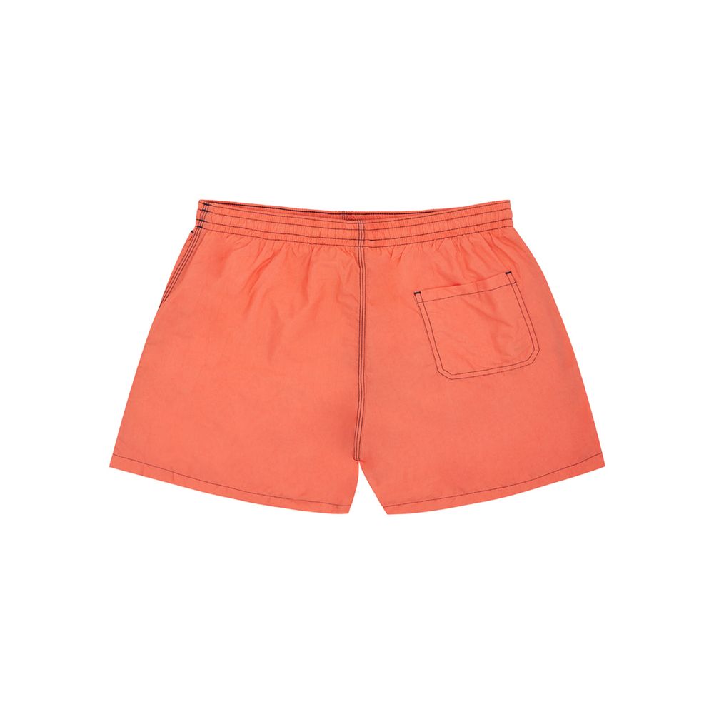 Orange Polyester Swim Shorts hover