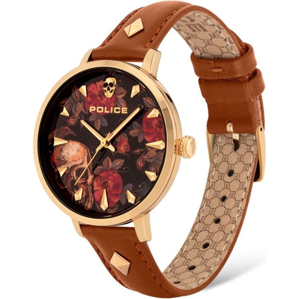 Brown Leather Dress Watch hover