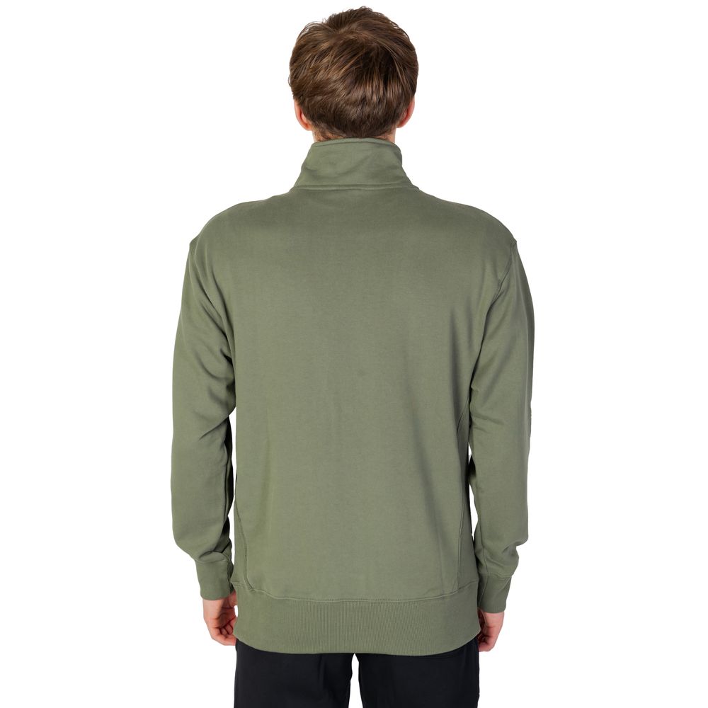Green Cotton Sweatshirt hover