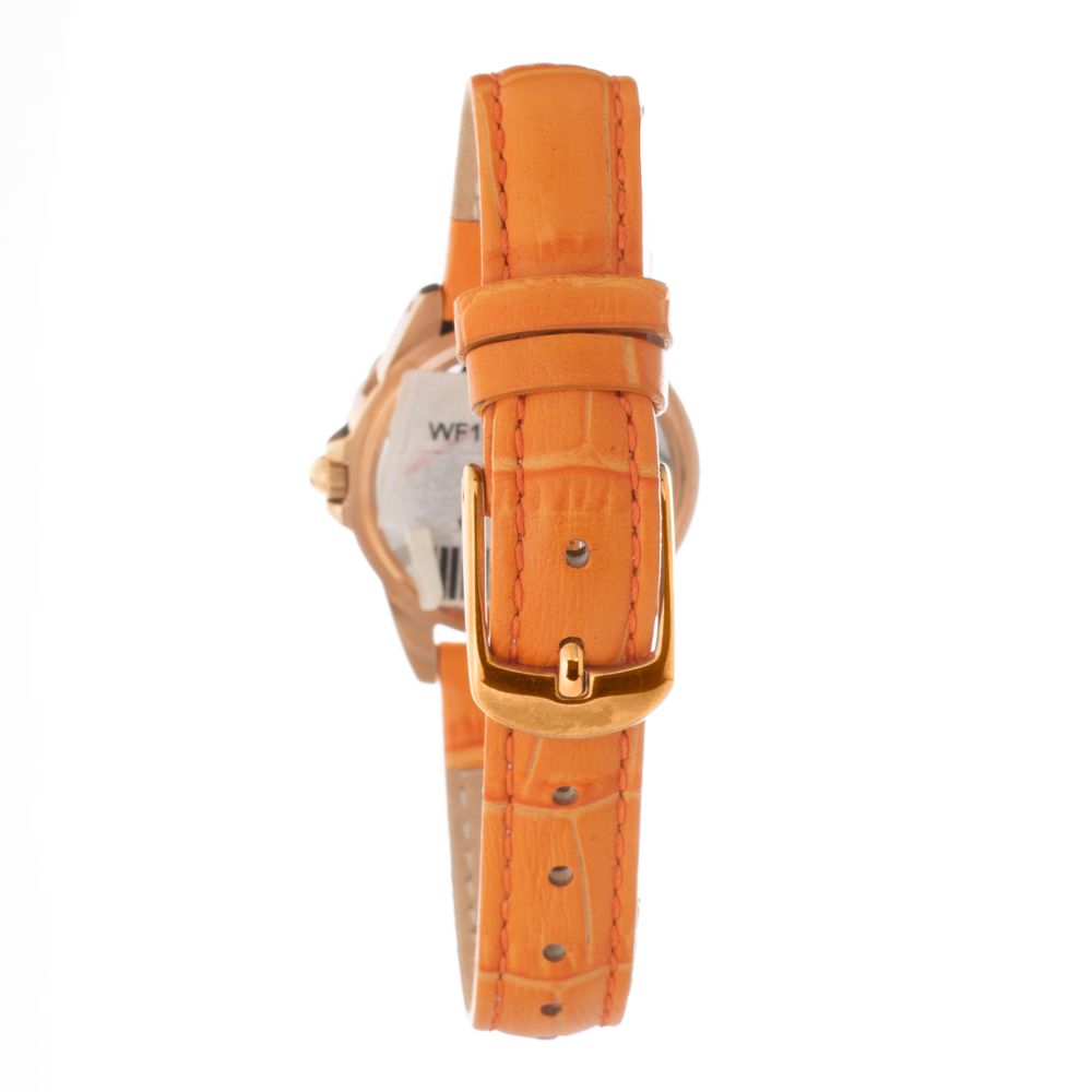 Orange Leather Dress Watch hover