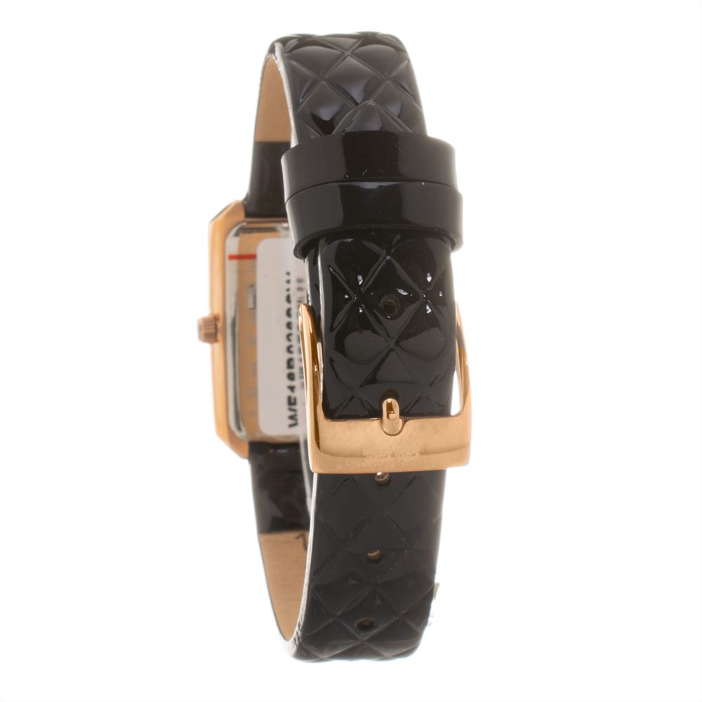 Black Leather Dress Watch hover