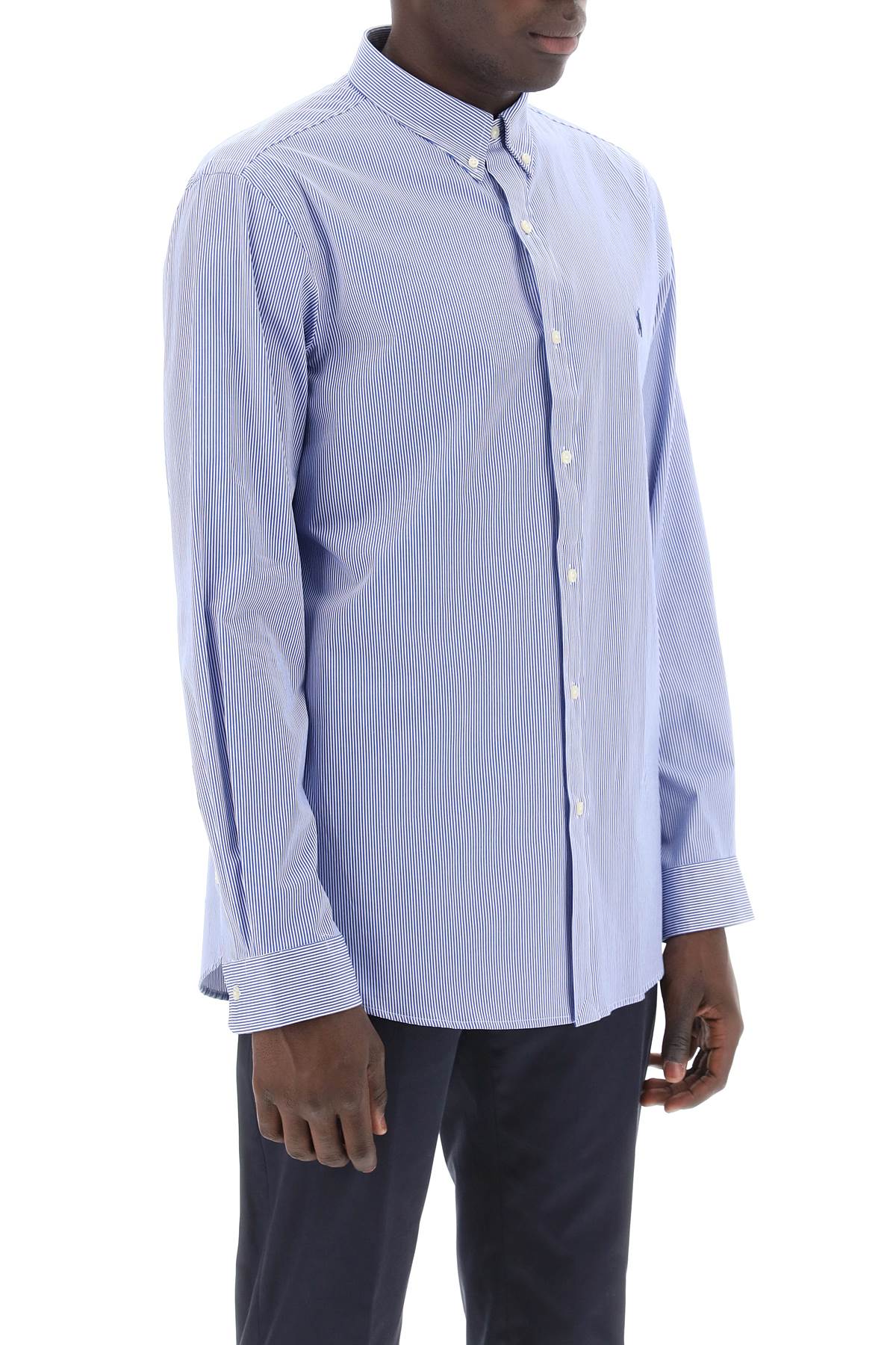 striped slim fit shirt hover