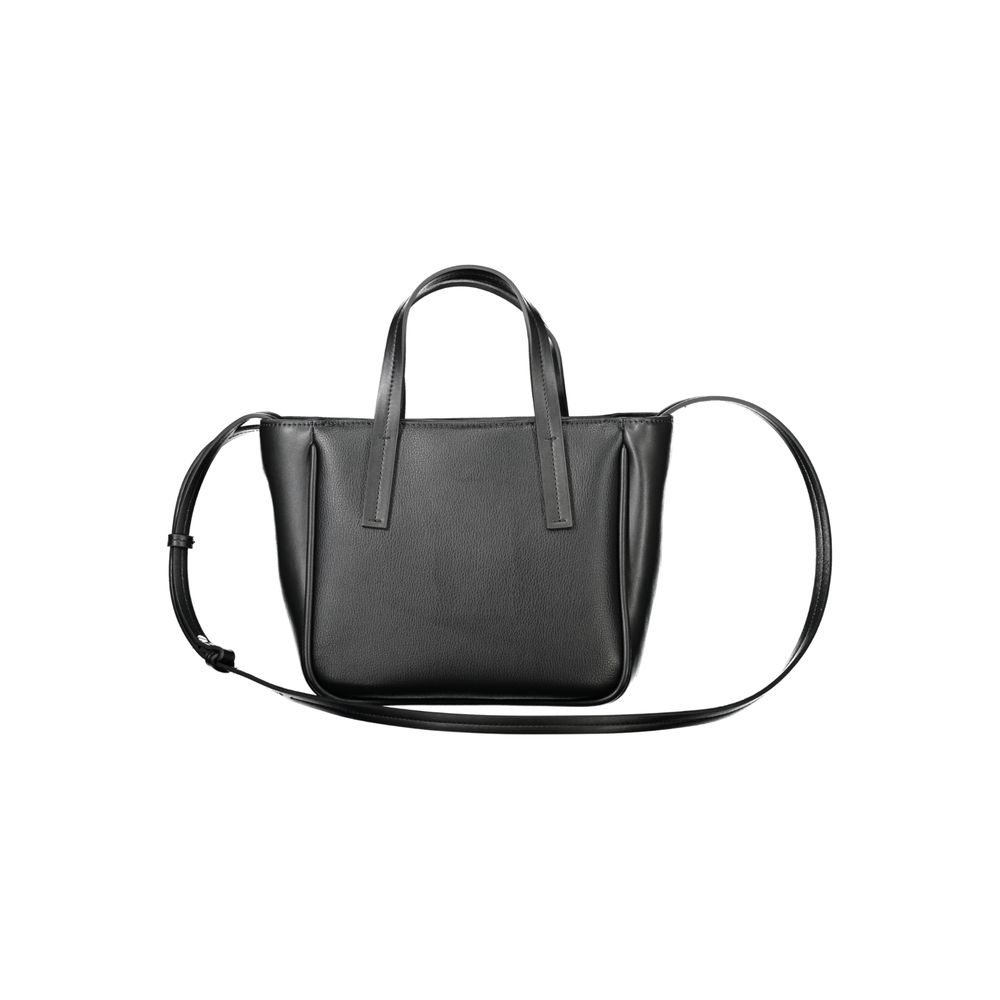 Black Polyethylene Women Handbag hover