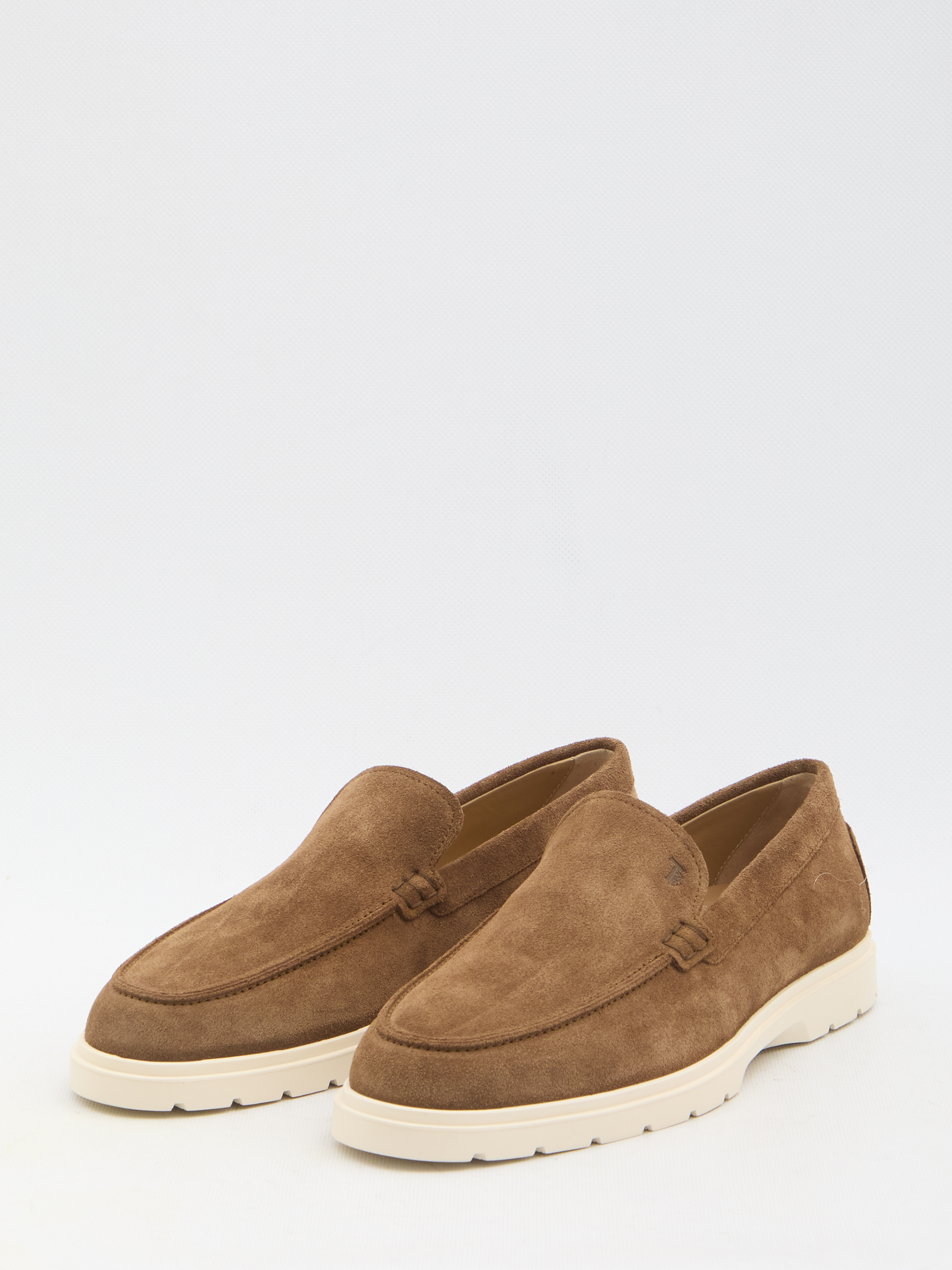 Suede loafers hover