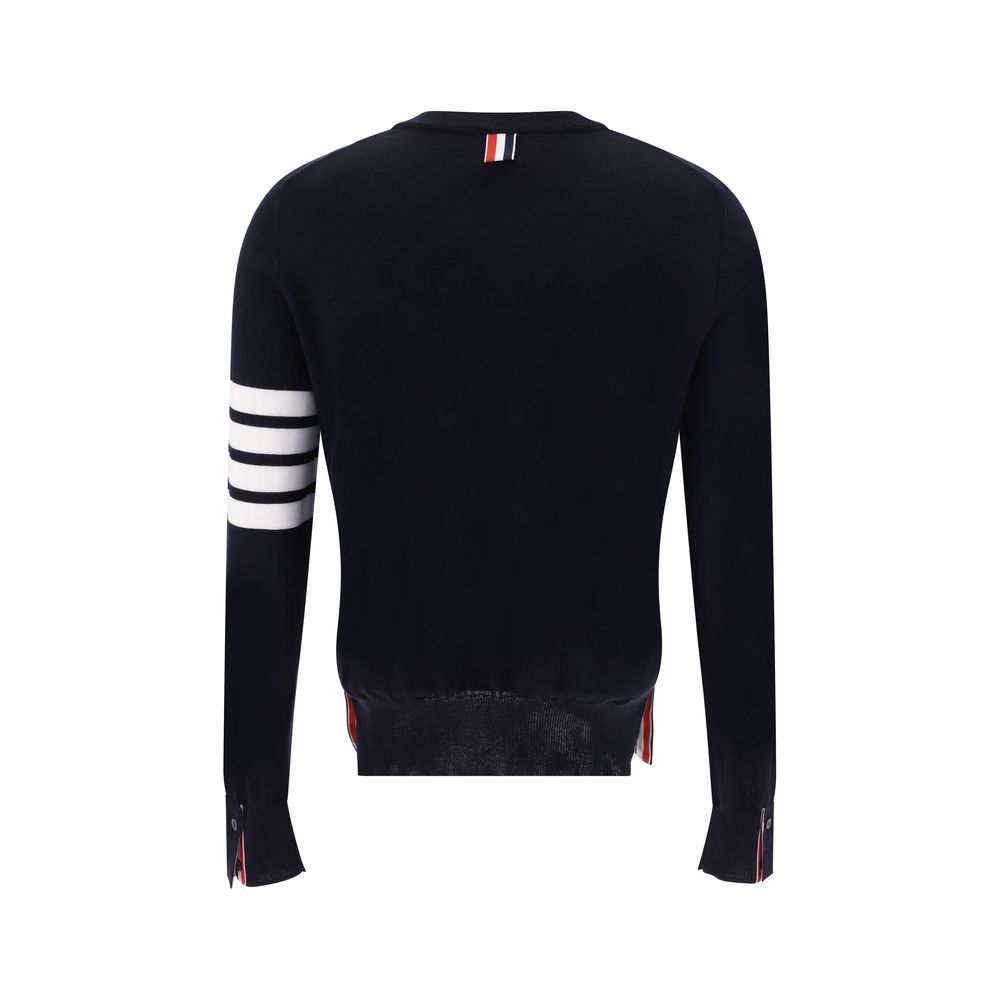 Blue Fleece Wool Sweatshirt hover