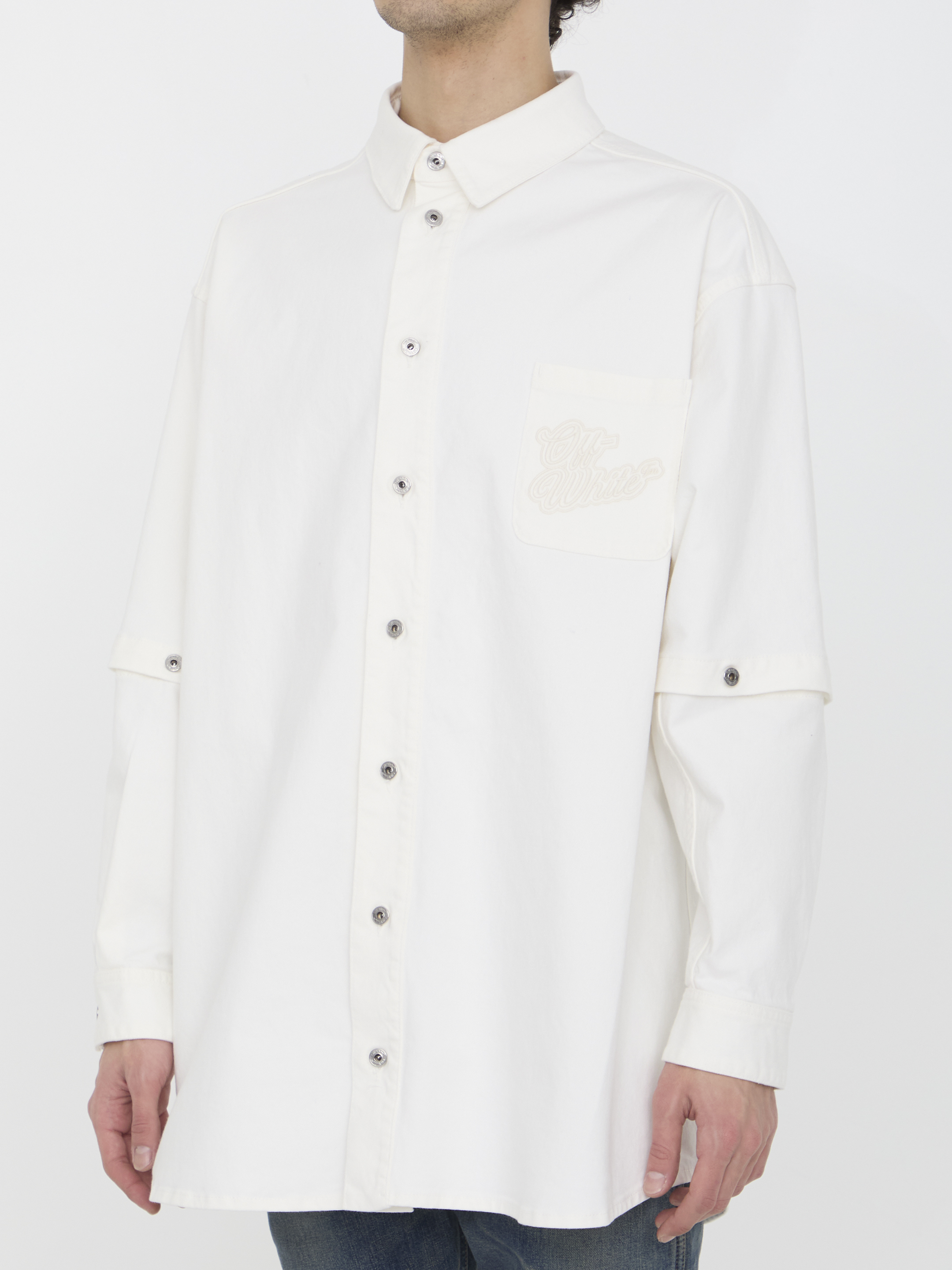 90s Logo overshirt hover