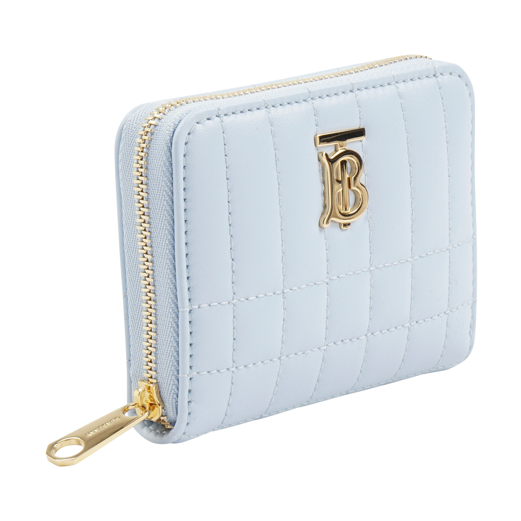 Pastel Light-blue Nappa Leather Lola Wallet hover