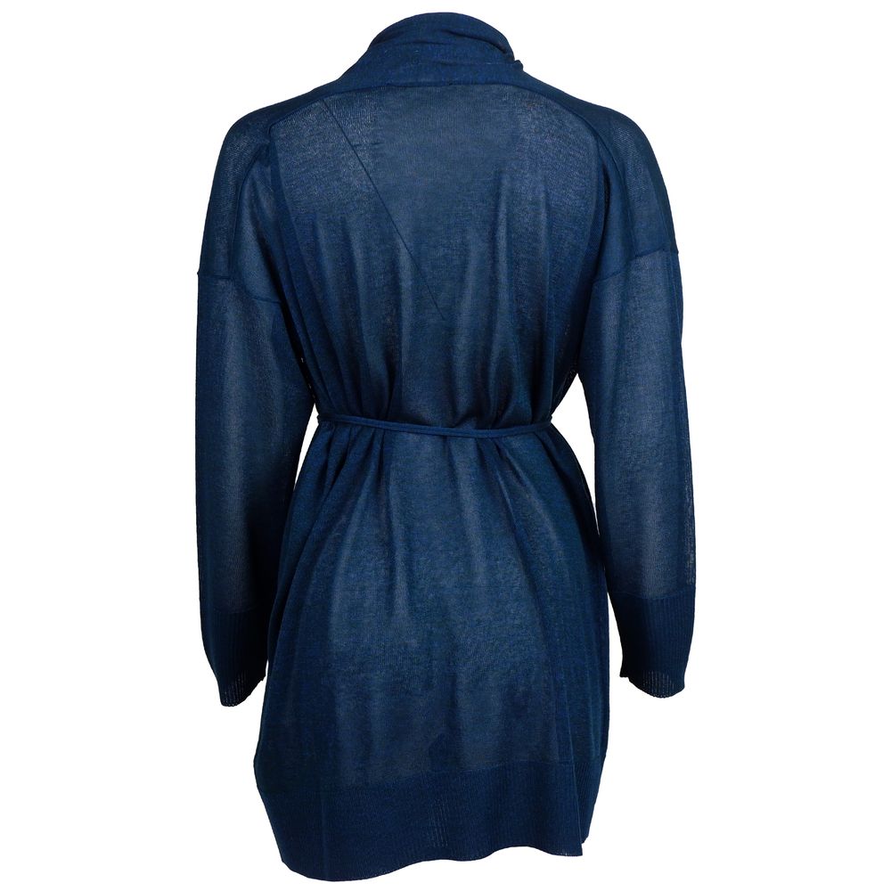 Blue Viscose Dress hover