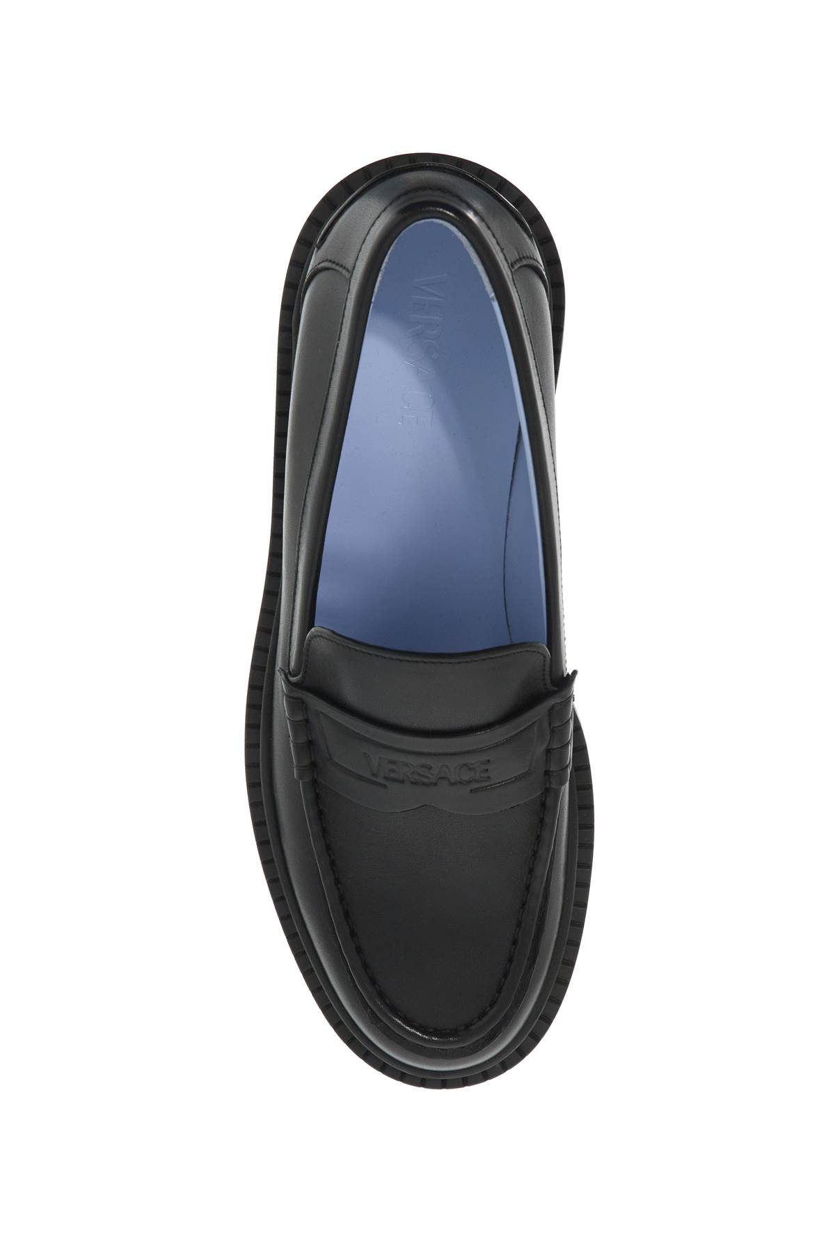 smooth leather adriano loafers in hover