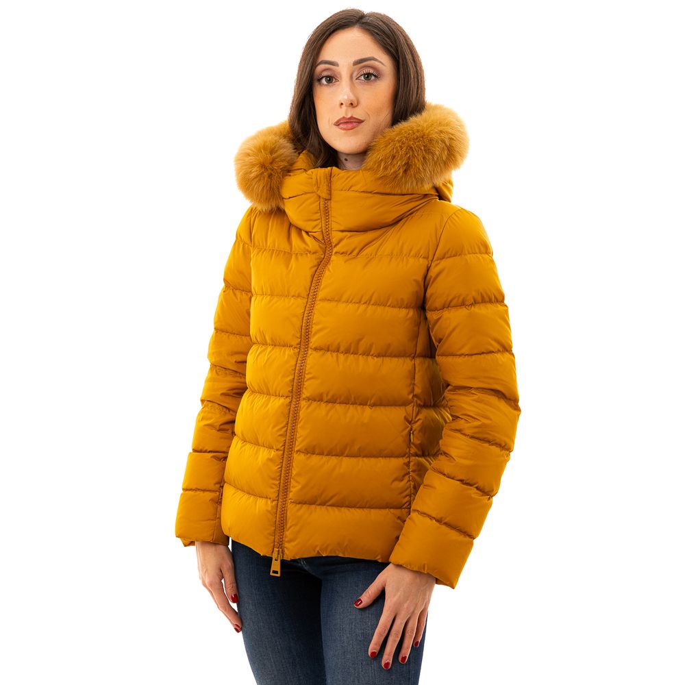 Yellow Polyamide Coat hover