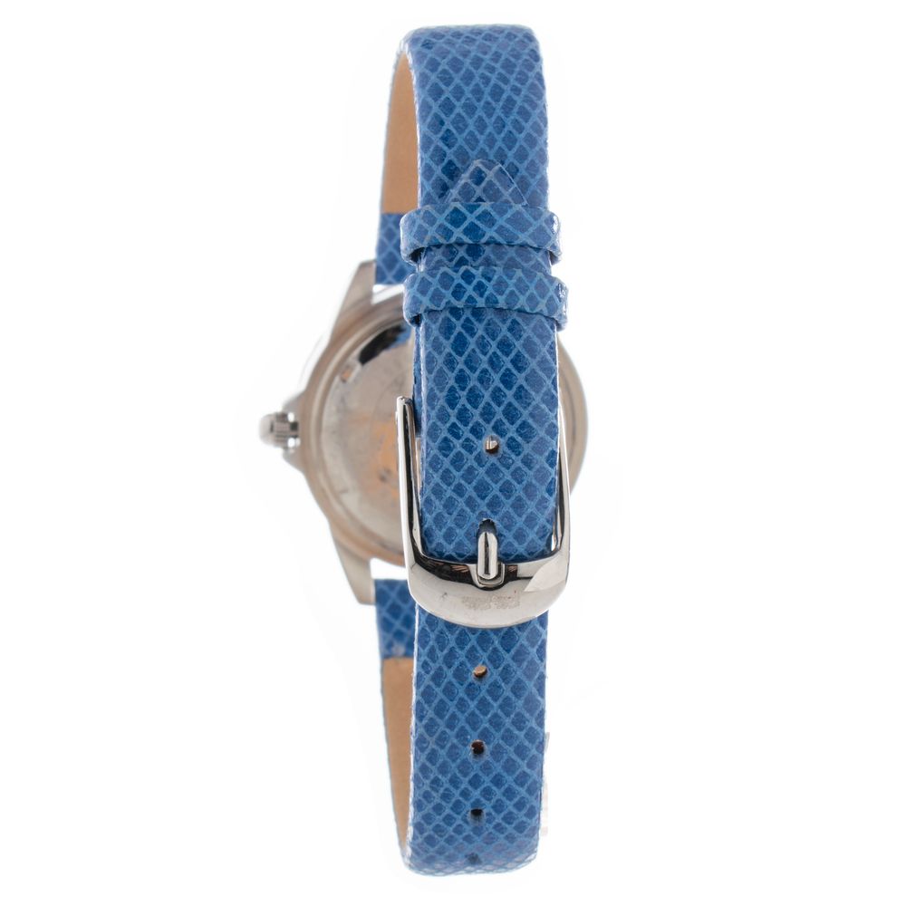 Blue Leather Bracelet Watch hover