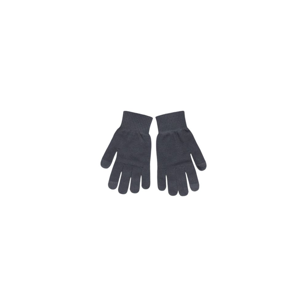 Gray Recycled Polyester Gloves hover
