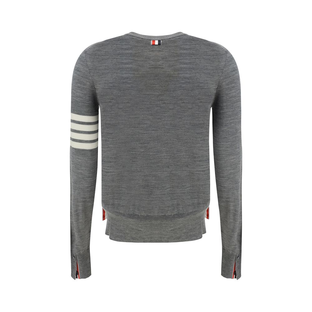 Gray Fleece Wool Sweatshirt hover