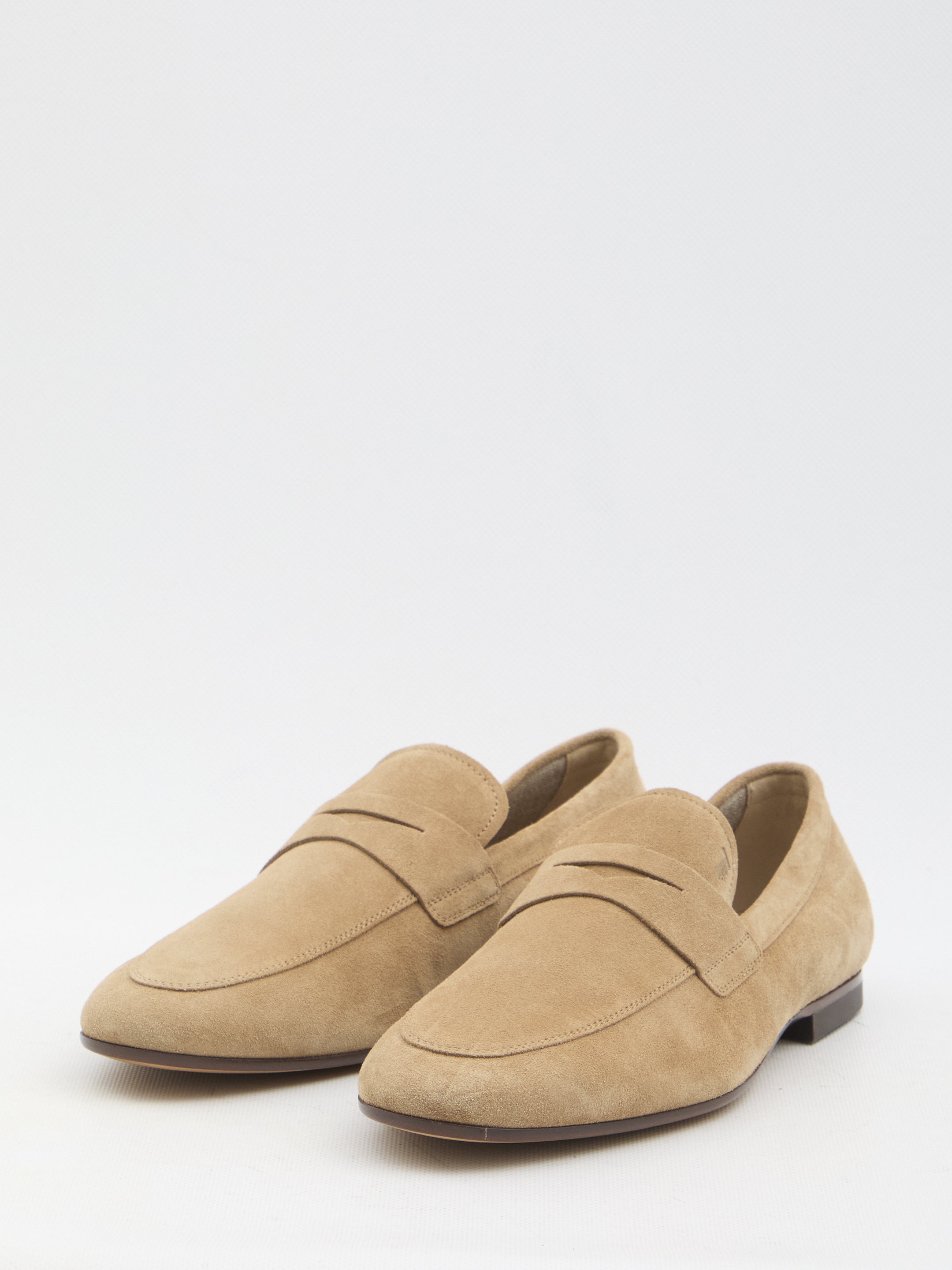 Suede loafers hover