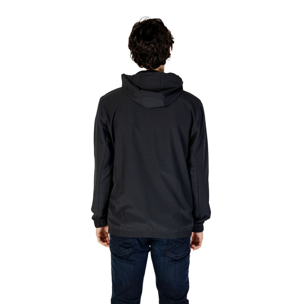 Black Recycled Polyester Shell Jacket hover