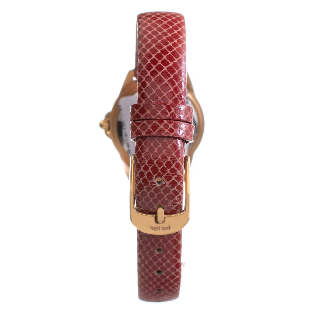 Red Leather Dress Watch hover