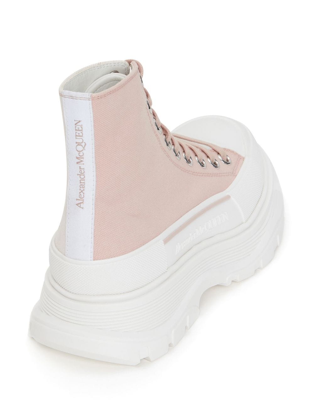 Alexander McQueen Boots Pink hover
