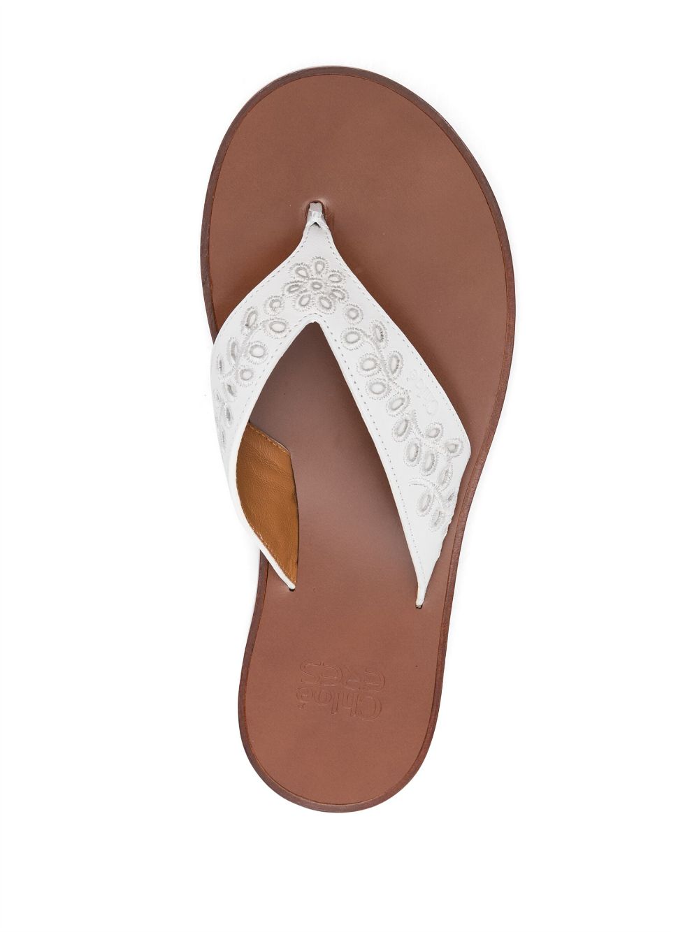CHLOè X ERES Sandals White hover