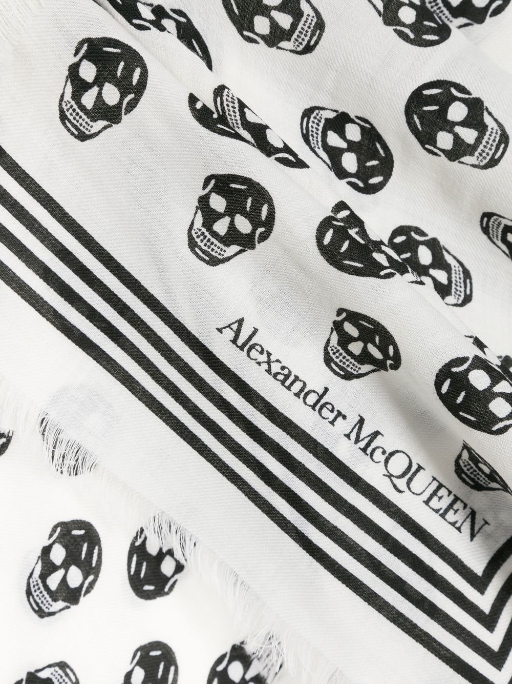 Alexander McQueen Scarfs White hover