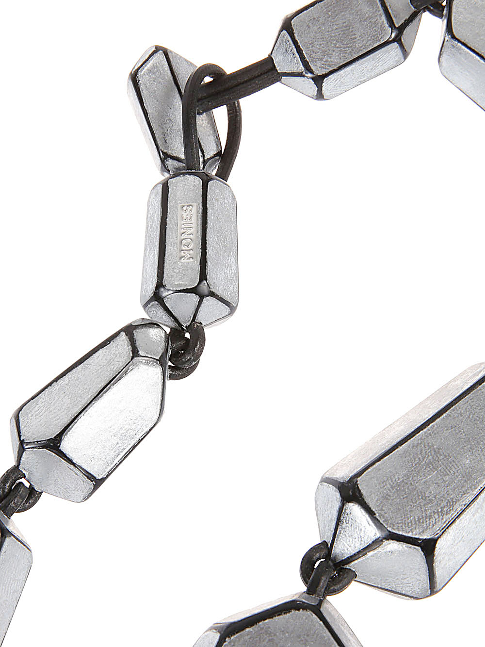 Monies Chunky Silverleaf Necklace hover