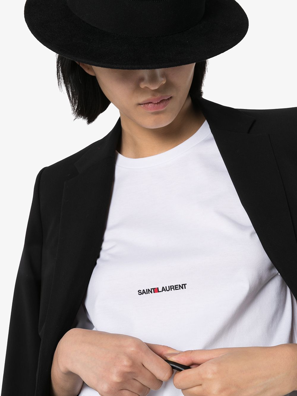 Saint Laurent  T-shirts and Polos White hover
