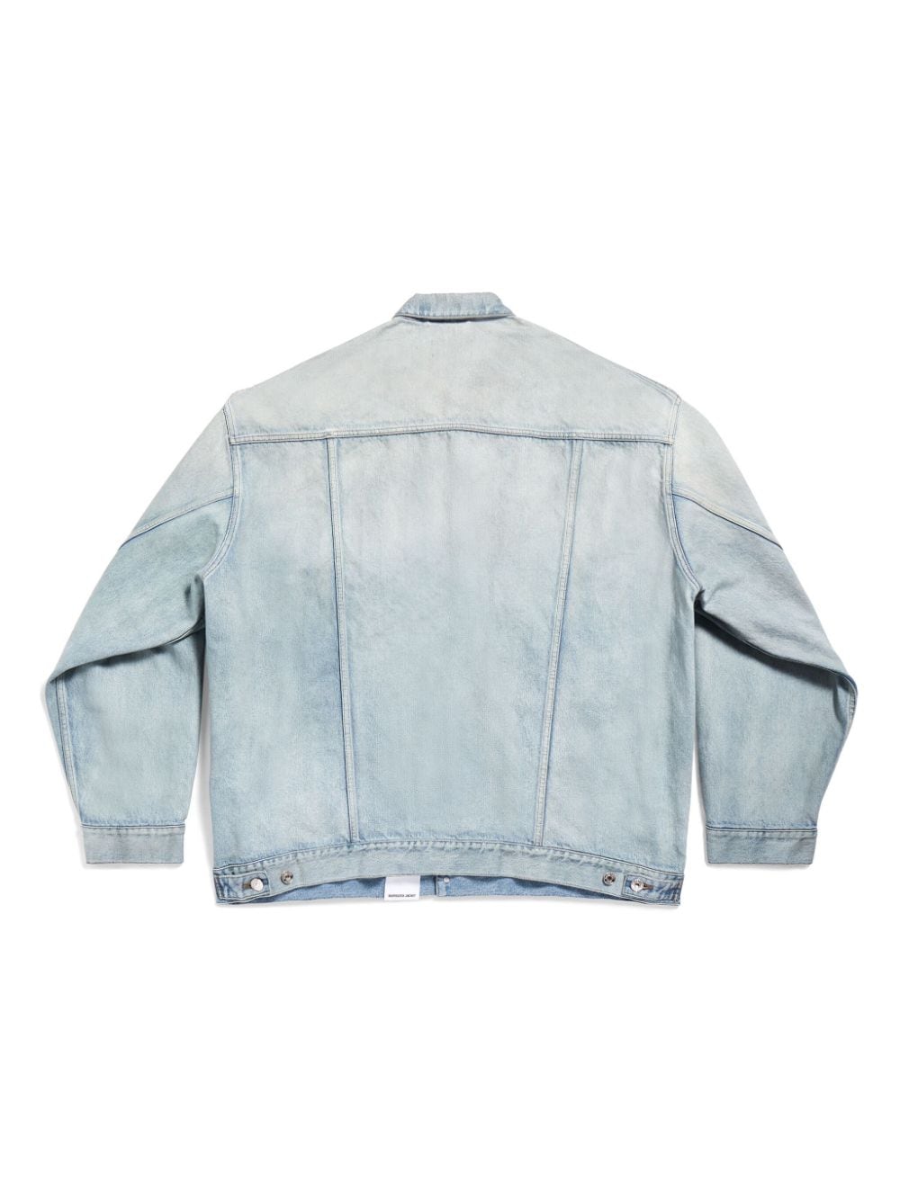 Oversized Denim Jacket In Blue hover