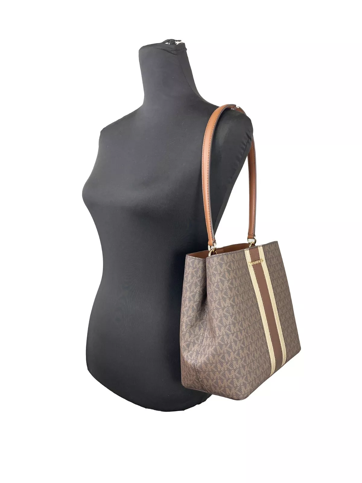 Medium Pratt Bucket Shoulder Bag Purse Brown hover