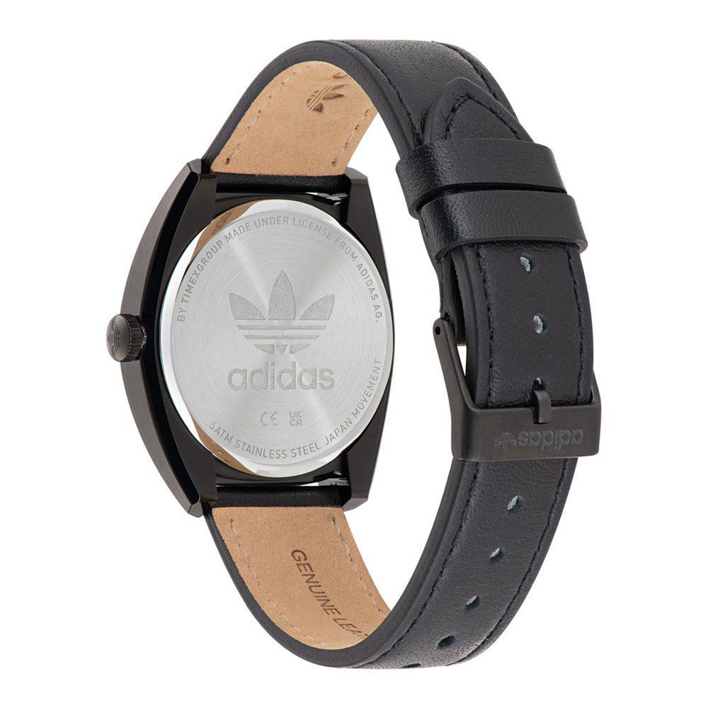 Black Leather Dress Watch hover