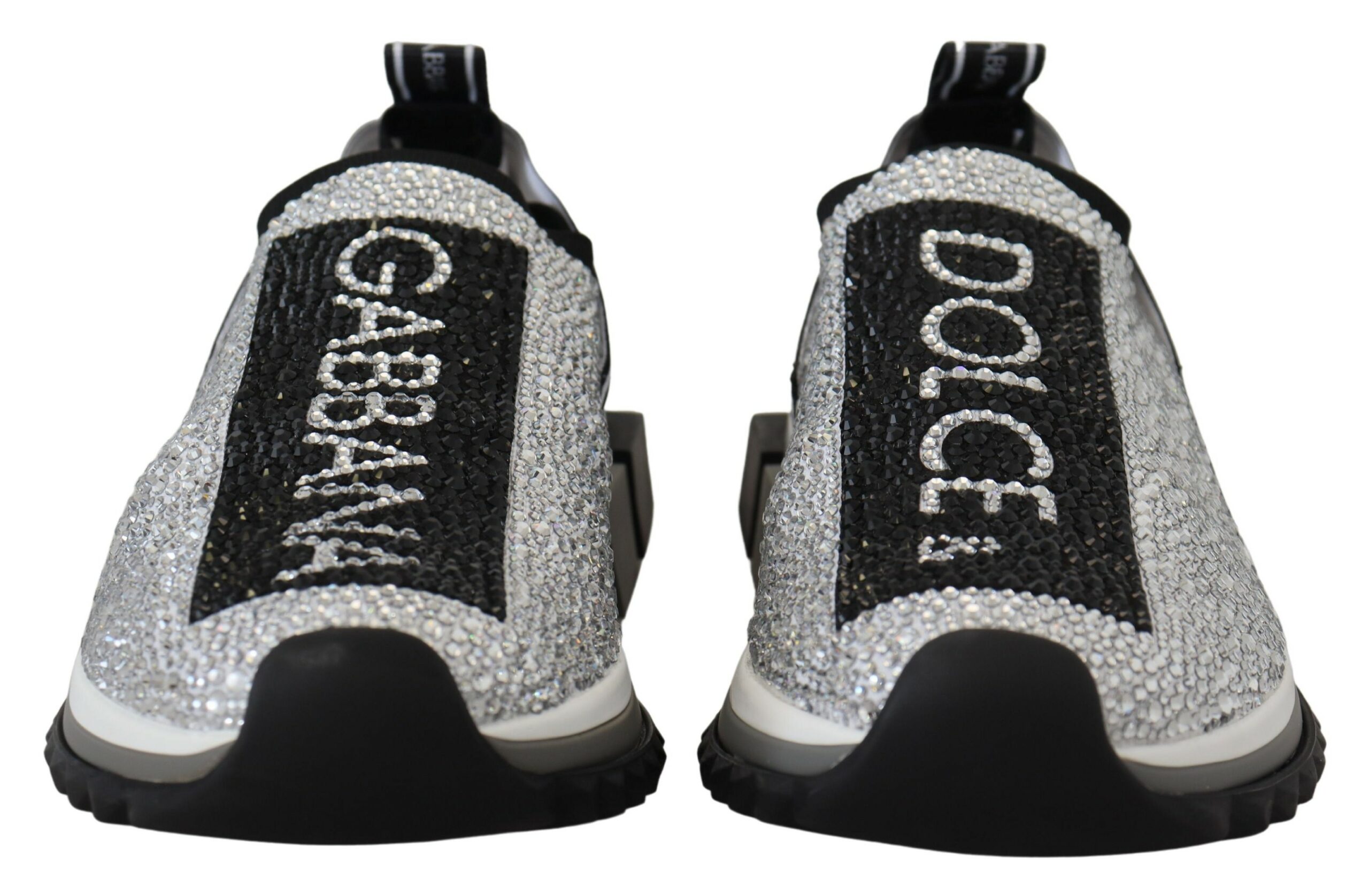 Sparkling Silver Rhinestone Sneakers hover